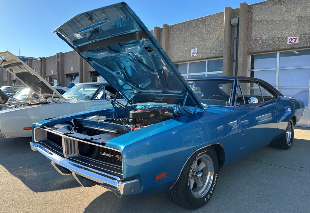 Blue 1969 Dodge Charger