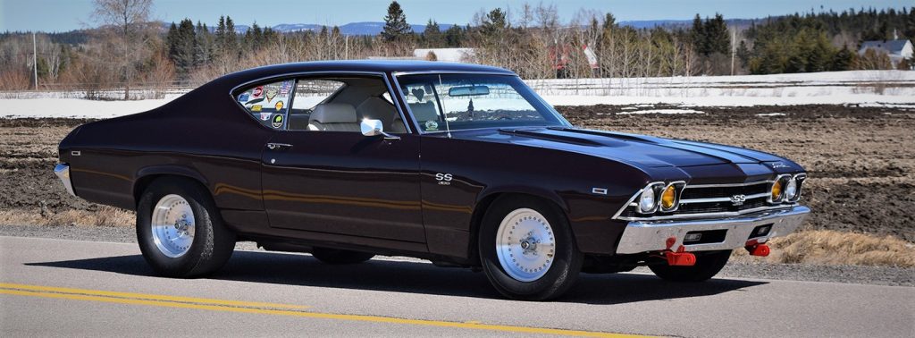 Chevy Chevelle with Custom Centerline Wheels