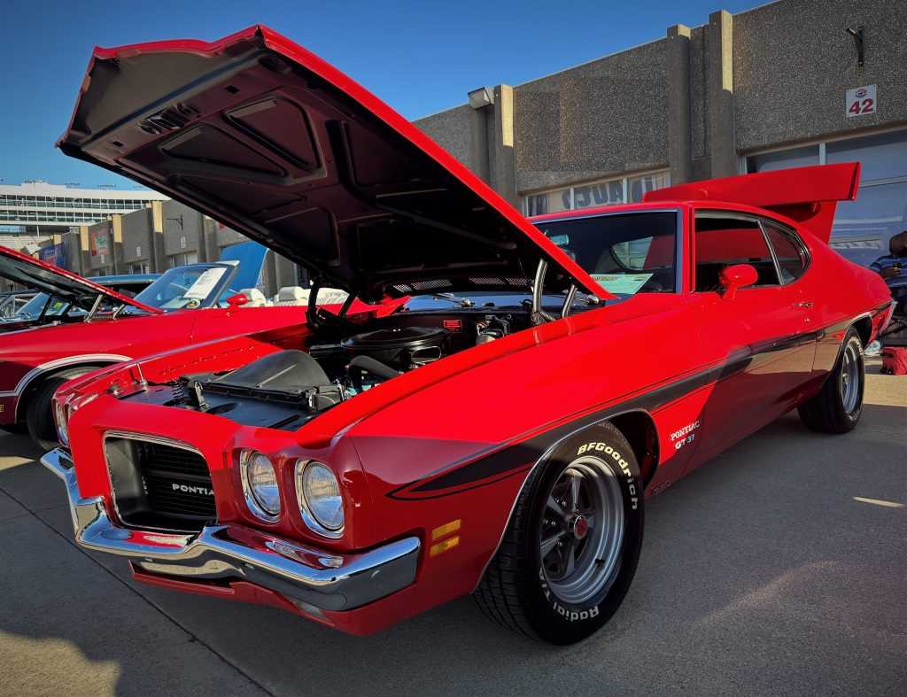 Red Pontiac GT-37 Coupe