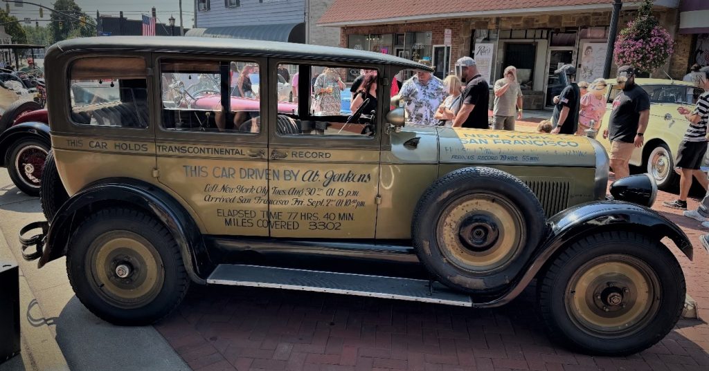 1927 Studebaker cross country record car