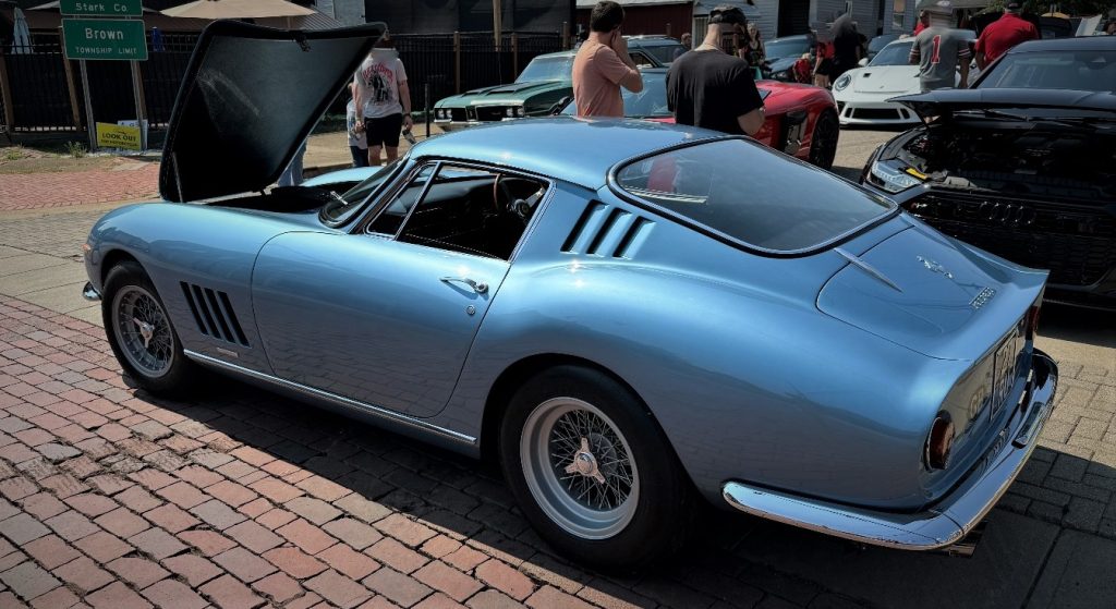 Ferrari Coupe at a Car Show