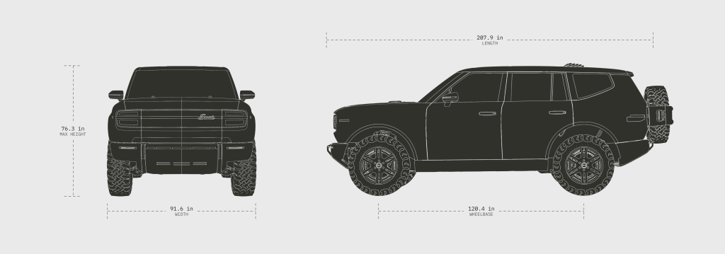 Scout Motors Traveler SUV Dimensions & Size