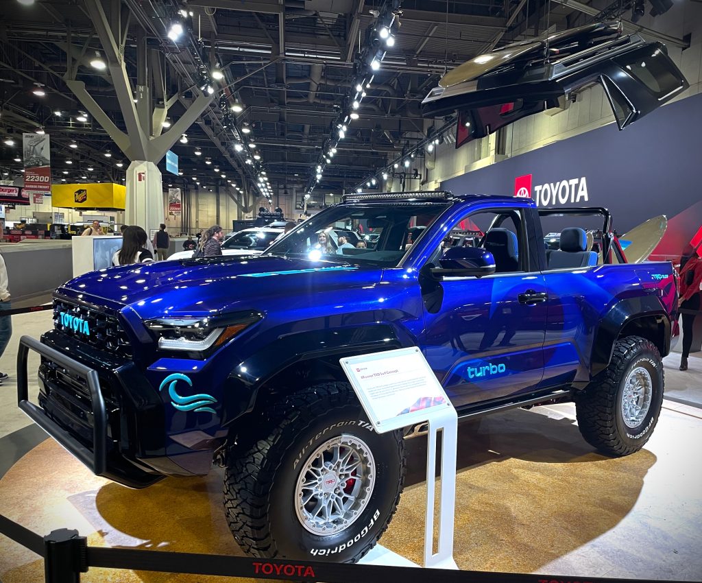 Toyota Surf 4runner concept at 2024 SEMA Show, driver side