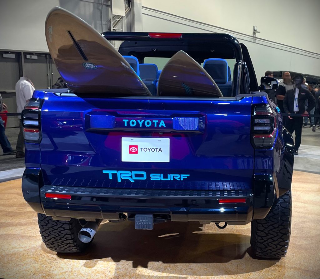 Toyota Surf 4runner concept at 2024 SEMA Show, Rear