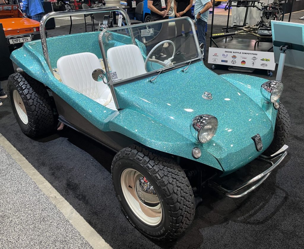 Meyers Manx Dune Buggy in Blue Sparkle Paint