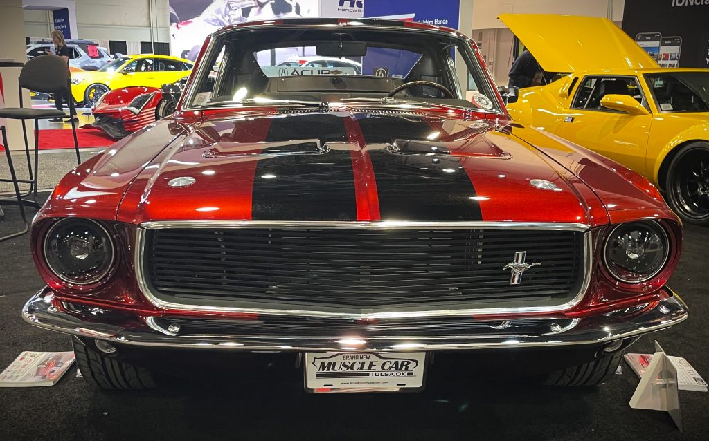 1967 Ford Mustang restomod, front bumper