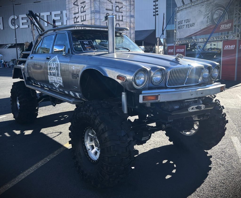 Custom Built Jaguar XJ Tow Truck Off-Road buggy, front passenger side