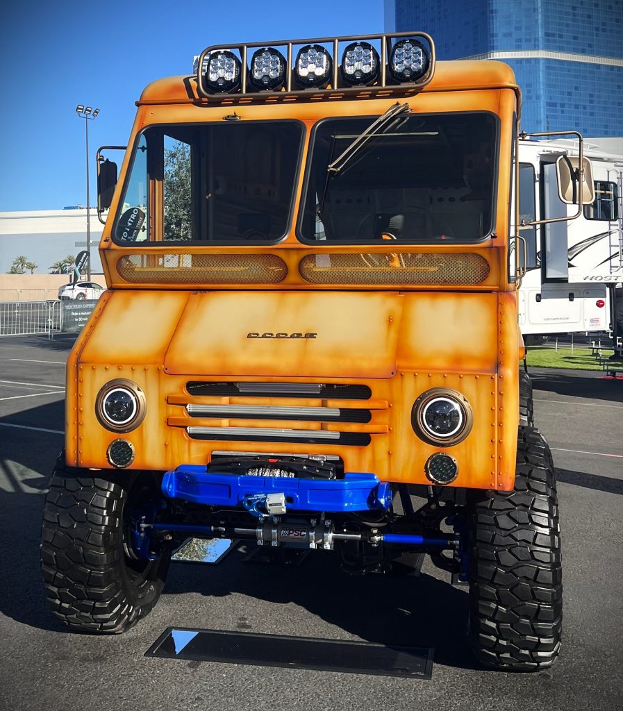 Robby Layton's Custom Dodge Bread Truck, front