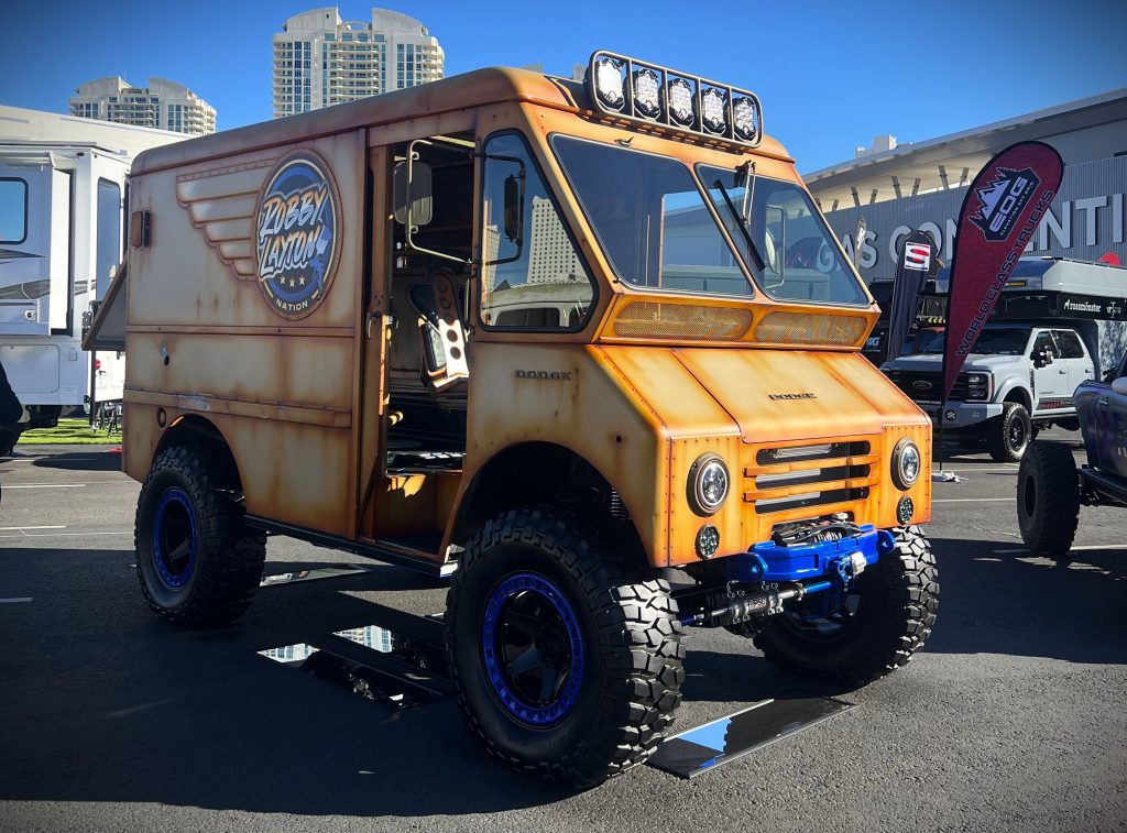 Robby Layton's Custom Dodge Bread Truck, side