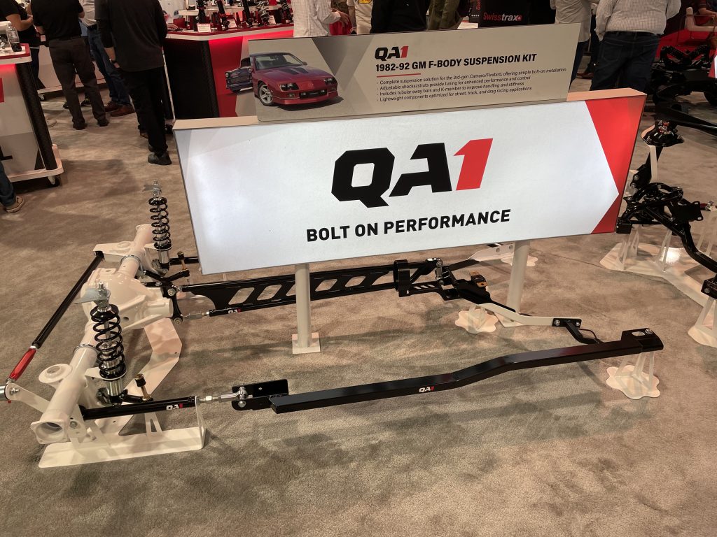 QA1 Suspension Mockup for a 3rd-Gen Camaro, Side