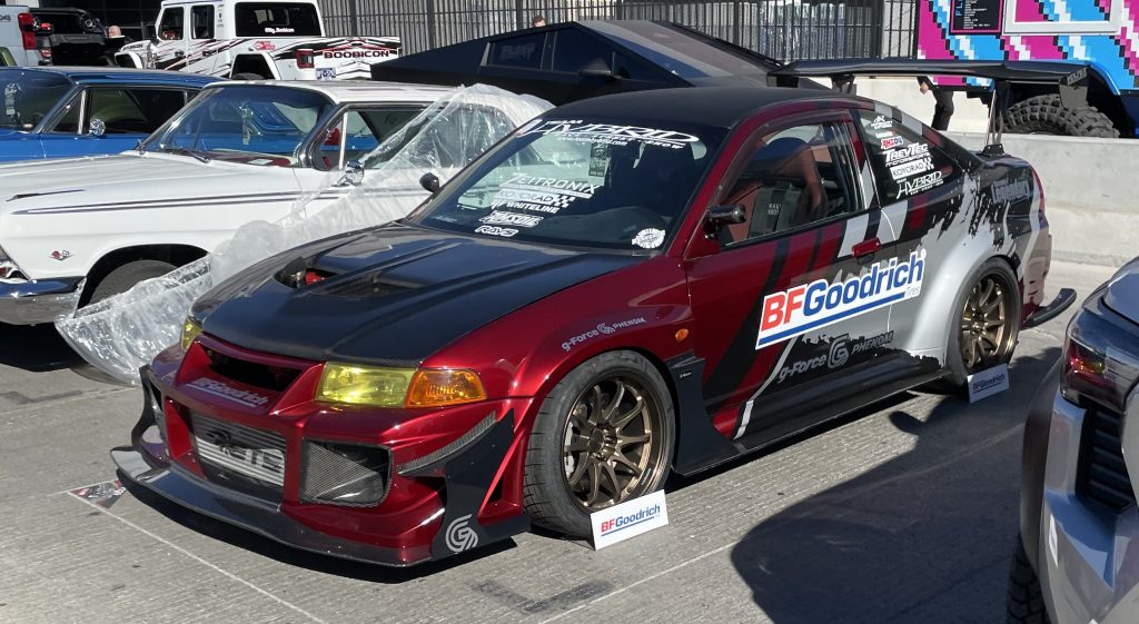 Modified Mitsubishi Lancer Evolution