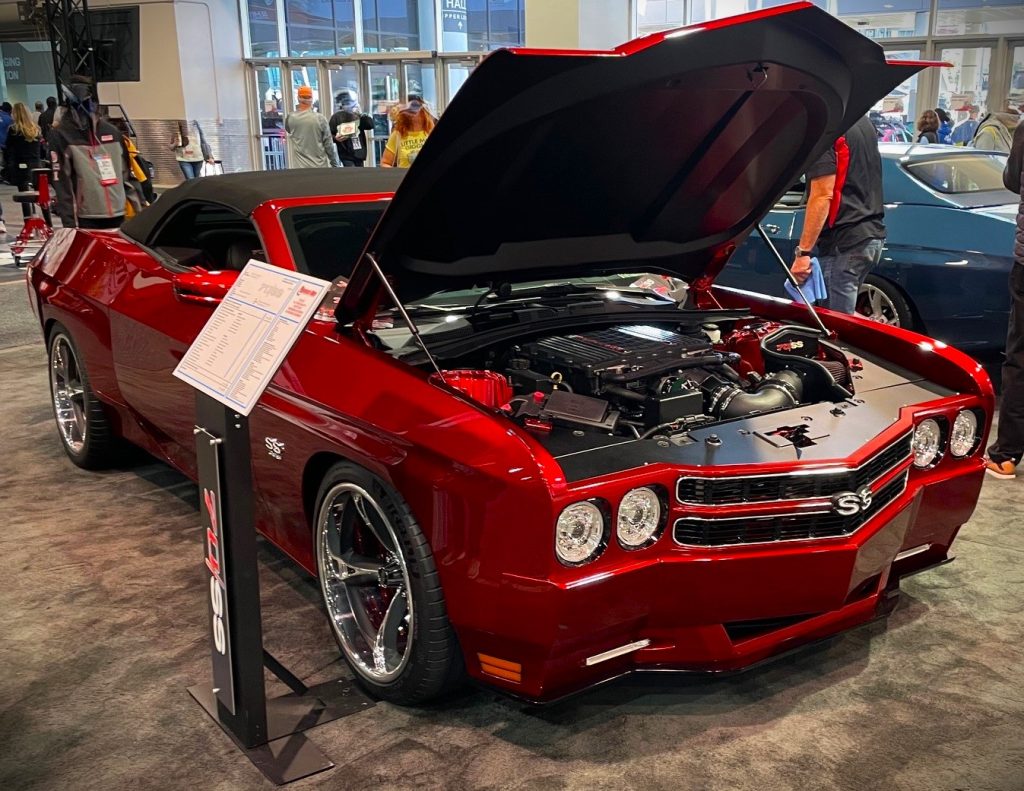 70/ss Chevy Chevelle conversion on a late model camaro