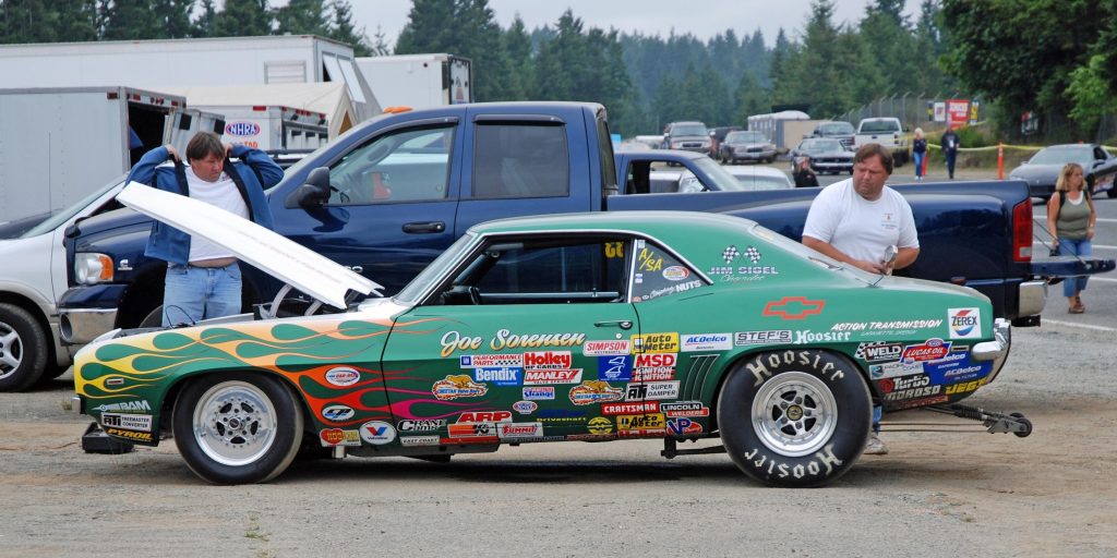 1969 Camaro Stock Eliminator race car