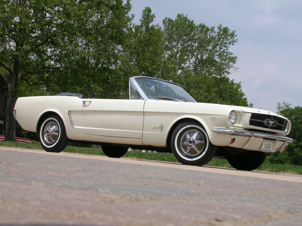 Pre-production 1964 Mustang convertible