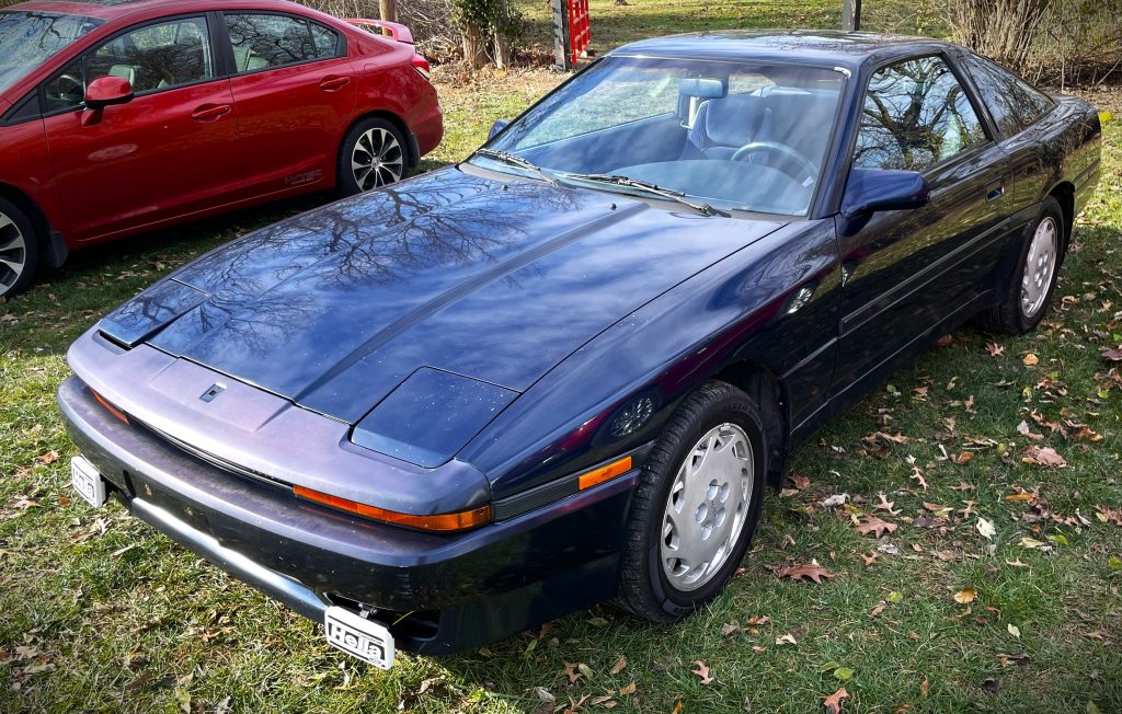 Vintage Toyota Supra with Hella Fog Lights