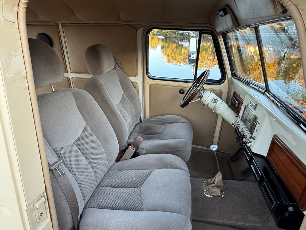 front seats in a custom 1948 Jeep Surf Panel Wagon